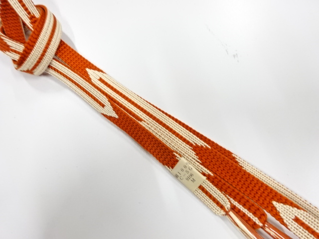 未使用品　正絹　手組帯締め